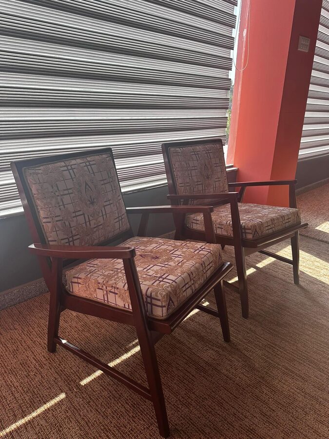 Cane Back Armchairs