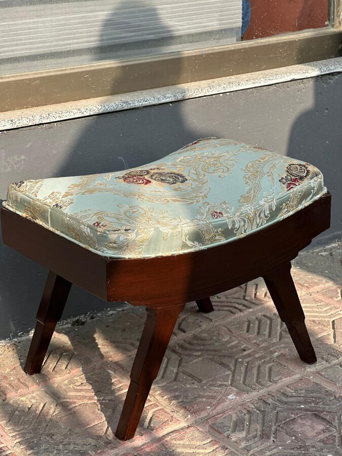 Compact Upholstered Stool