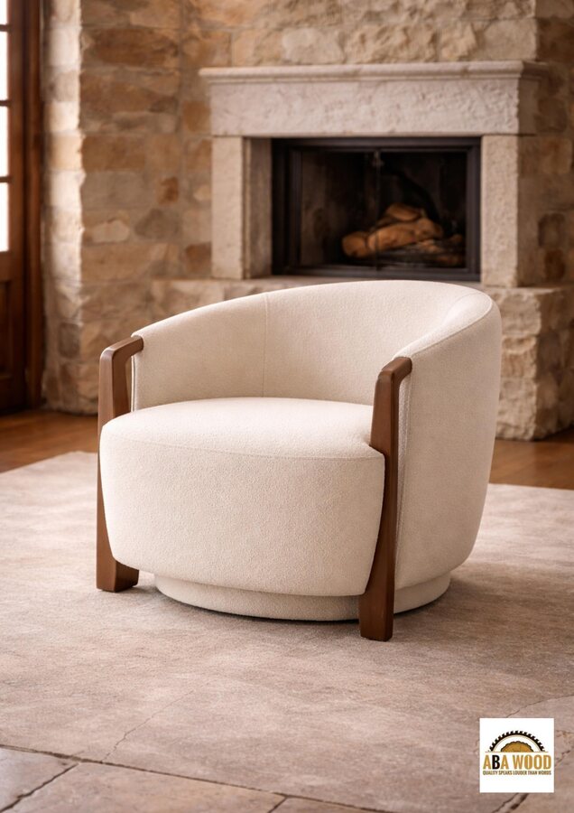 Curved Timber Frame Chair