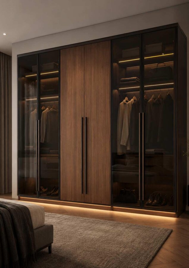 Glazed Display Wardrobe