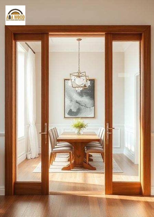 Glazed Double Room Doors