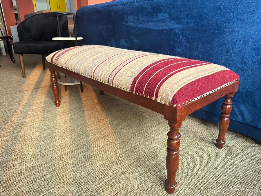 Long Upholstered Bench