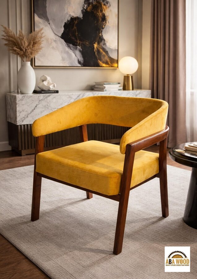Cane Frame Accent Chair