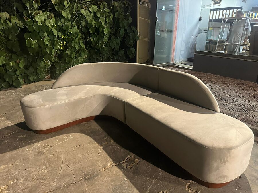 Serpentine Curved Sofa