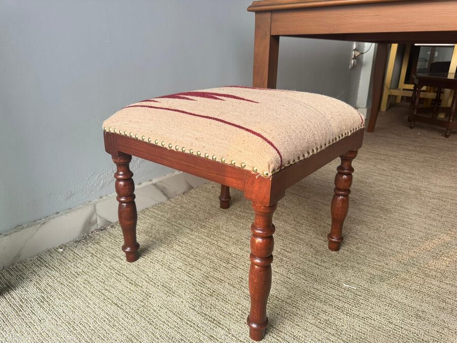 Turned Leg Stool