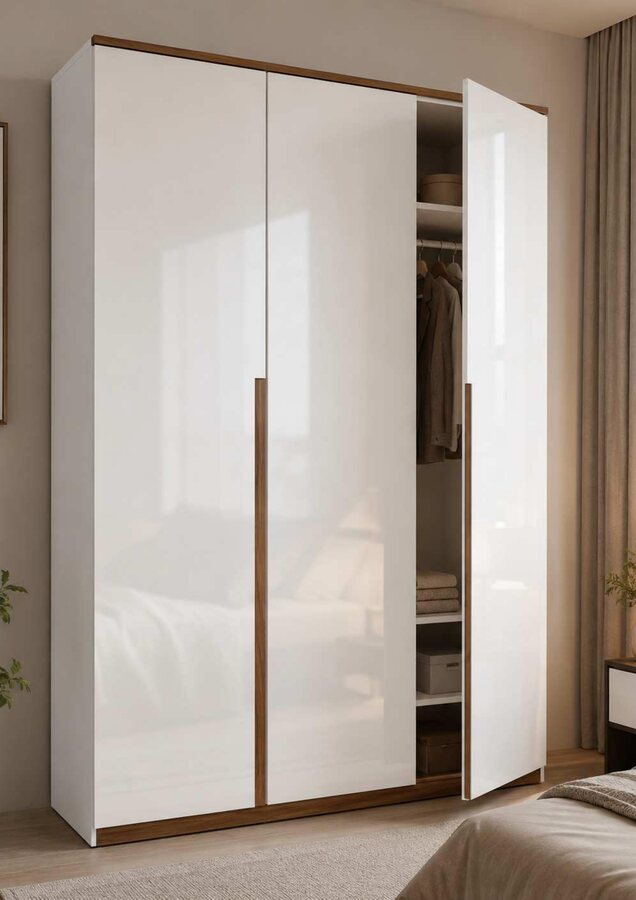 White Gloss Wardrobe